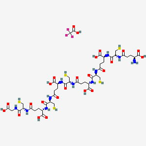 molecular formula C44H66F3N11O24S5 B12414924 Phytochelatin 5 (TFA) 