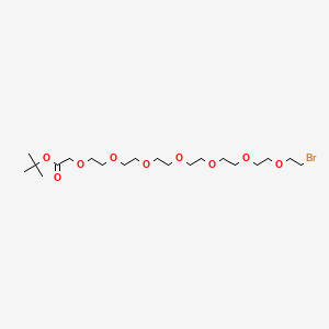 molecular formula C20H39BrO9 B12415024 Bromo-PEG7-CH2COOtBu 