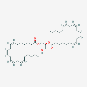 molecular formula C47H76O5 B1241505 1,2-二-(7Z,10Z,13Z,16Z-二十二碳四烯酰)-sn-甘油 