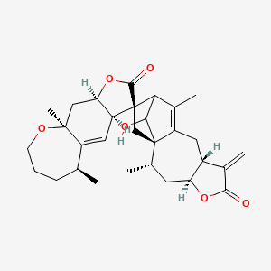 molecular formula C30H38O6 B12415053 Inubritannolide A 