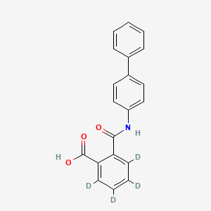 molecular formula C20H15NO3 B12415066 Kartogenin-d4 