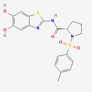 molecular formula C19H19N3O5S2 B12415075 NS2B/NS3-IN-6 