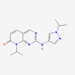 molecular formula C16H20N6O B12415082 Aurora/LIM kinase-IN-1 