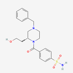 molecular formula C20H25N3O4S B12415088 Carbonic anhydrase inhibitor 8 