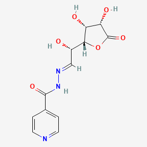 molecular formula C12H13N3O6 B1241510 Glyconiazide CAS No. 3691-74-5