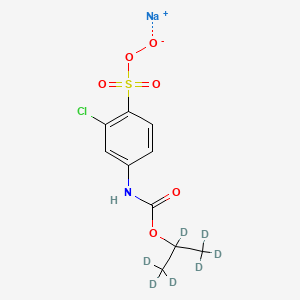 4-Hydroxychlorpropham-d7 (sulfate sodium)