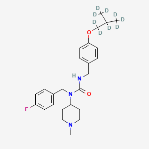 molecular formula C25H34FN3O2 B12415187 Pimavanserin-d9 