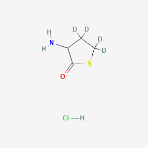 DL-Homocysteine thiolactone-d4 (hydrochloride)