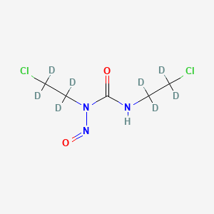 molecular formula C5H9Cl2N3O2 B12415211 Carmustine-d8 