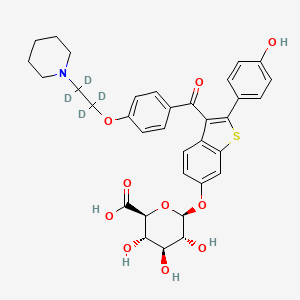 Raloxifene-d4 6-Glucuronide