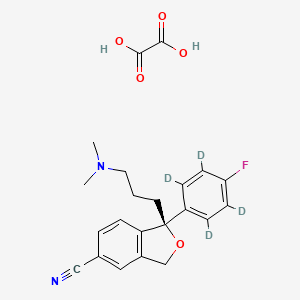 (S)-Citalopram-d4 Oxalate