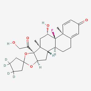 21-Desacetyl Amcinonide-D4