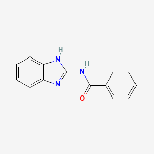 molecular formula C14H11N3O B12415399 N-(1H-benzimidazol-2-yl)benzamide 