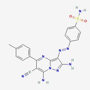 molecular formula C20H17N9O2S B12415451 Cdk2-IN-12 