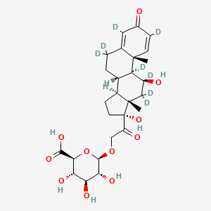 Prednisolone-d8 (Major) 21-beta-D-Glucuronide