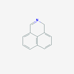 molecular formula C12H9N B1241550 1H-苯并[de]异喹啉 