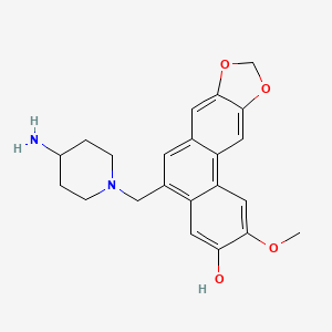 molecular formula C22H24N2O4 B12415560 Antitumor agent-38 