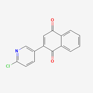 molecular formula C15H8ClNO2 B12415646 Anti-infective agent 2 