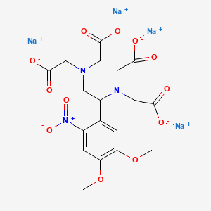 molecular formula C18H19N3Na4O12 B12415649 DM-Nitrophen (tertasodium) 