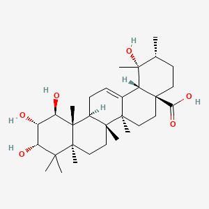 molecular formula C31H50O6 B12415662 1|A-Hydroxyeuscaphic acid 