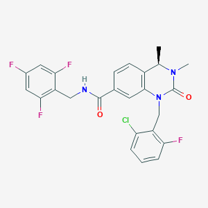 molecular formula C25H20ClF4N3O2 B12415665 STING agonist-10 