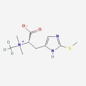 molecular formula C10H17N3O2S B12415736 S-Methyl Ergothioneine-d3 