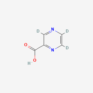 Pyrazinecarboxylic Acid-d3