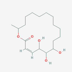 molecular formula C18H32O5 B1241577 阿斯匹西林 