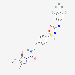 Des(4-methylcyclohexyl) N-4-Methylphenyl-d7 Glimepiride