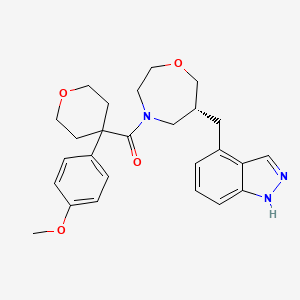 molecular formula C26H31N3O4 B12415818 CBP/p300-IN-16 