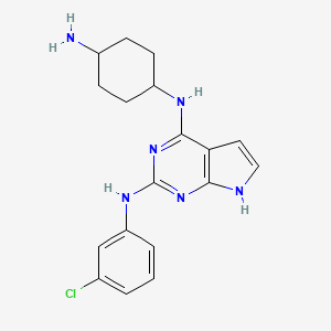 molecular formula C18H21ClN6 B12415857 Pak4-IN-2 