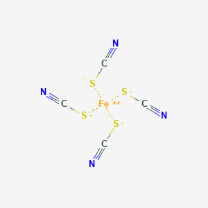 molecular formula C4FeN4S4-2 B1241586 [Fe(SCN)4](2-) 