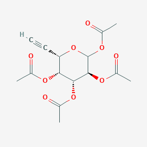 (3S,4R,5R,6S)-6-Ethynyltetrahydro-2H-pyran-2,3,4,5-tetrayl tetraacetate