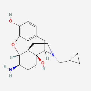 molecular formula C20H26N2O3 B1241590 beta-Naltrexamine CAS No. 67025-97-2