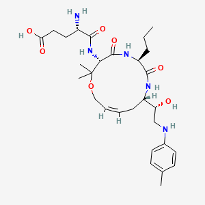 molecular formula C29H45N5O7 B12415915 Bace1-IN-8 