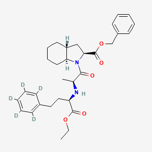 Epi Trandolapril-d5 benzyl ester