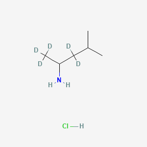 4-Methyl-2-pentanamine-d5 (hydrochloride)