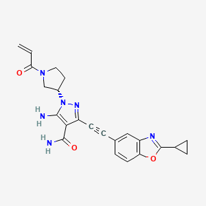 molecular formula C23H22N6O3 B12415948 Fgfr-IN-6 