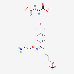 (E)-Fluvoxamine-d3 (maleate)