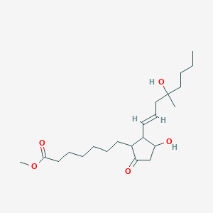 methyl (13E)-11,16-dihydroxy-16-methyl-9-oxoprost-13-en-1-oate