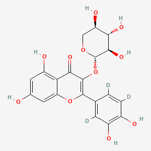 molecular formula C20H18O11 B12415978 Reynoutrin-d3 