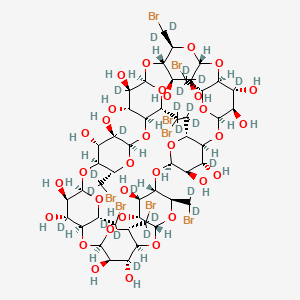 Octakis-(6-bromo-6-deoxy)-|A-cyclodextrin-d24