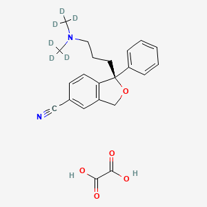 (S)-Desfluoro Citalopram-d6 (oxalate)