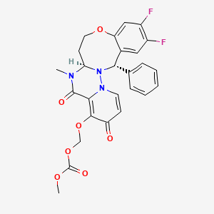 molecular formula C26H23F2N3O7 B12416093 Cap-dependent endonuclease-IN-23 