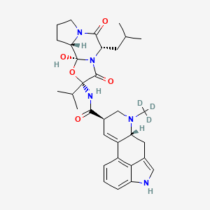 (6aR,9R)-N-[(1S,2S,4R,7S)-2-hydroxy-7-(2-methylpropyl)-5,8-dioxo-4-propan-2-yl-3-oxa-6,9-diazatricyclo[7.3.0.02,6]dodecan-4-yl]-7-(trideuteriomethyl)-6,6a,8,9-tetrahydro-4H-indolo[4,3-fg]quinoline-9-carboxamide