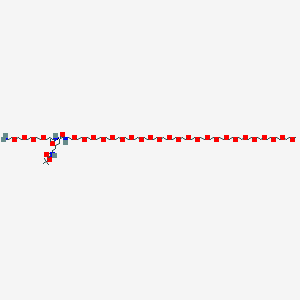 NH2-PEG4-Lys(Boc)-NH-(m-PEG24)