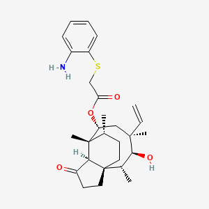 molecular formula C28H39NO4S B12416148 Antibacterial agent 104 