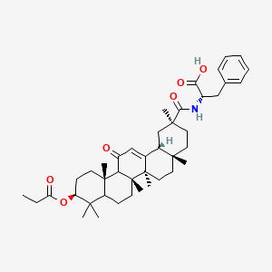 molecular formula C42H59NO6 B12416204 Anticancer agent 59 