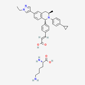 molecular formula C39H47N5O4 B12416232 ER degrader 3 