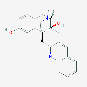 molecular formula C24H24N2O2 B12416269 (1R,14S,15R)-25-methyl-4,25-diazahexacyclo[13.7.3.01,14.03,12.05,10.017,22]pentacosa-3,5,7,9,11,17(22),18,20-octaene-14,20-diol 